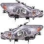 Set of Halogen Headlights for 09-14 Nissan Murano 26060-1AA0A 26010-1AA0A