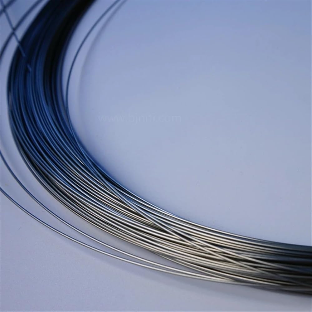 Generisch 1 stück Niti Draht Chromel 0,05-3mm Nickel Ti Form Gedächtnis Hyperelastische Legierungen Elastische NiTi(Dia 0.3mm x 2M)