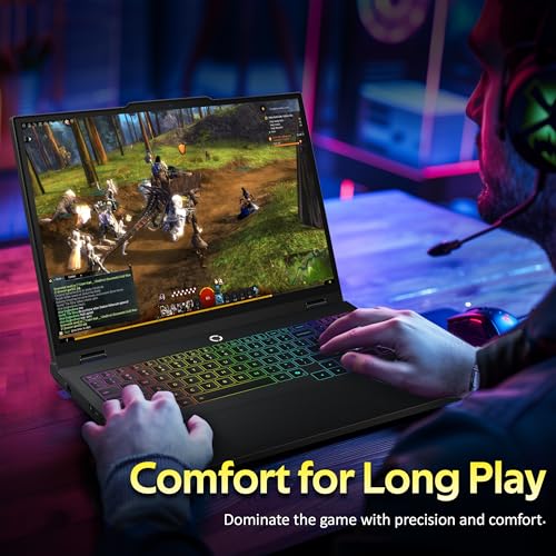 Image of Lenovo Legion Pro 5 16 inch WQXGA 165Hz Gaming Laptop, AMD Ryzen 9 9955HX, NVIDIA GeForce RTX 5070, 32GB DDR5, 3TB Storage (2TB SSD+1TB Docking Station Set), RGB Backlit Keyboard, Windows 11 Pro, Black