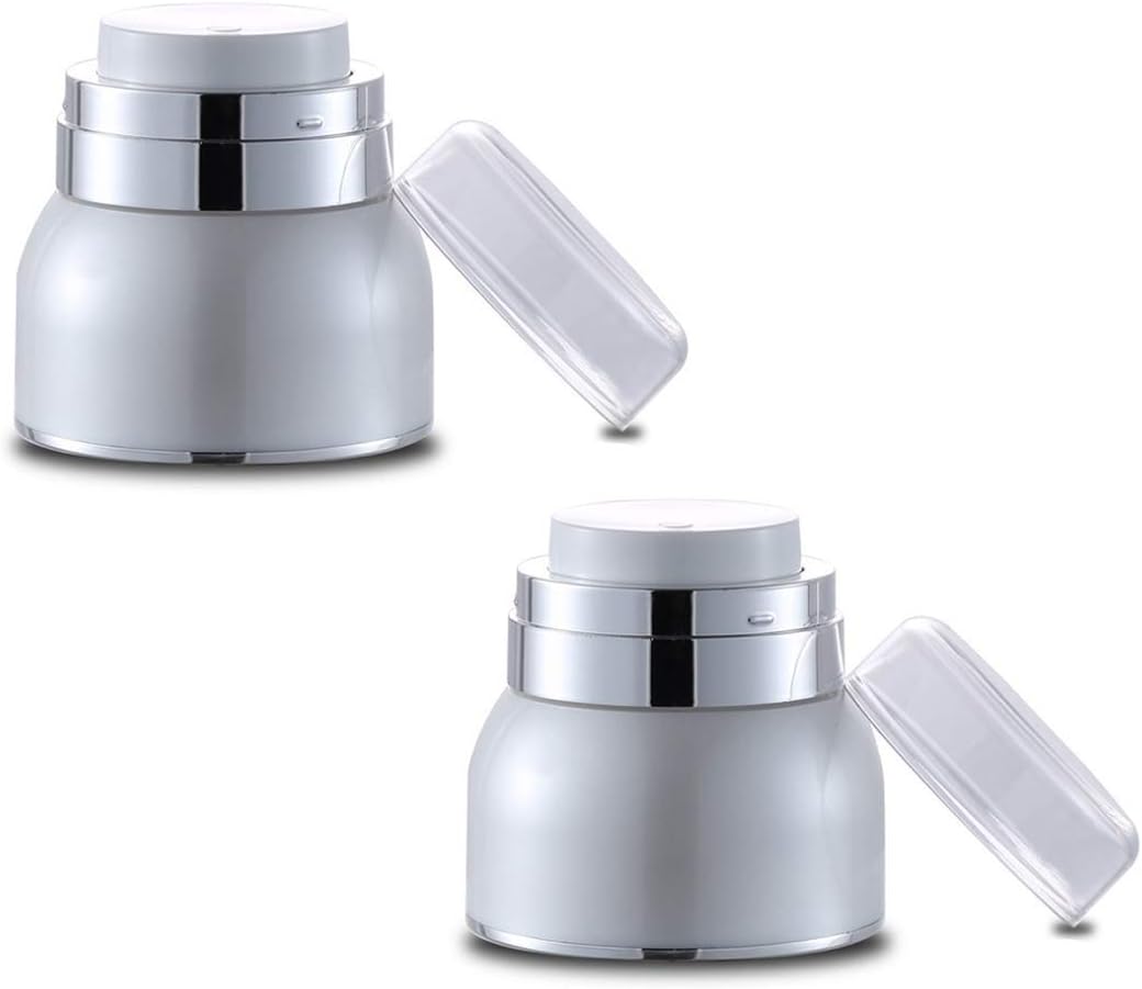 Ronrons 30ml 1oz クリームケース 2個 詰め替え容器 化粧品用 詰め替えボトル 小分けボトル エアポンプ Ronrons 30ml 1oz クリームケース 2個 詰め替え容器 化粧品用 詰め替えボトル 小分けボトル エアポンプ