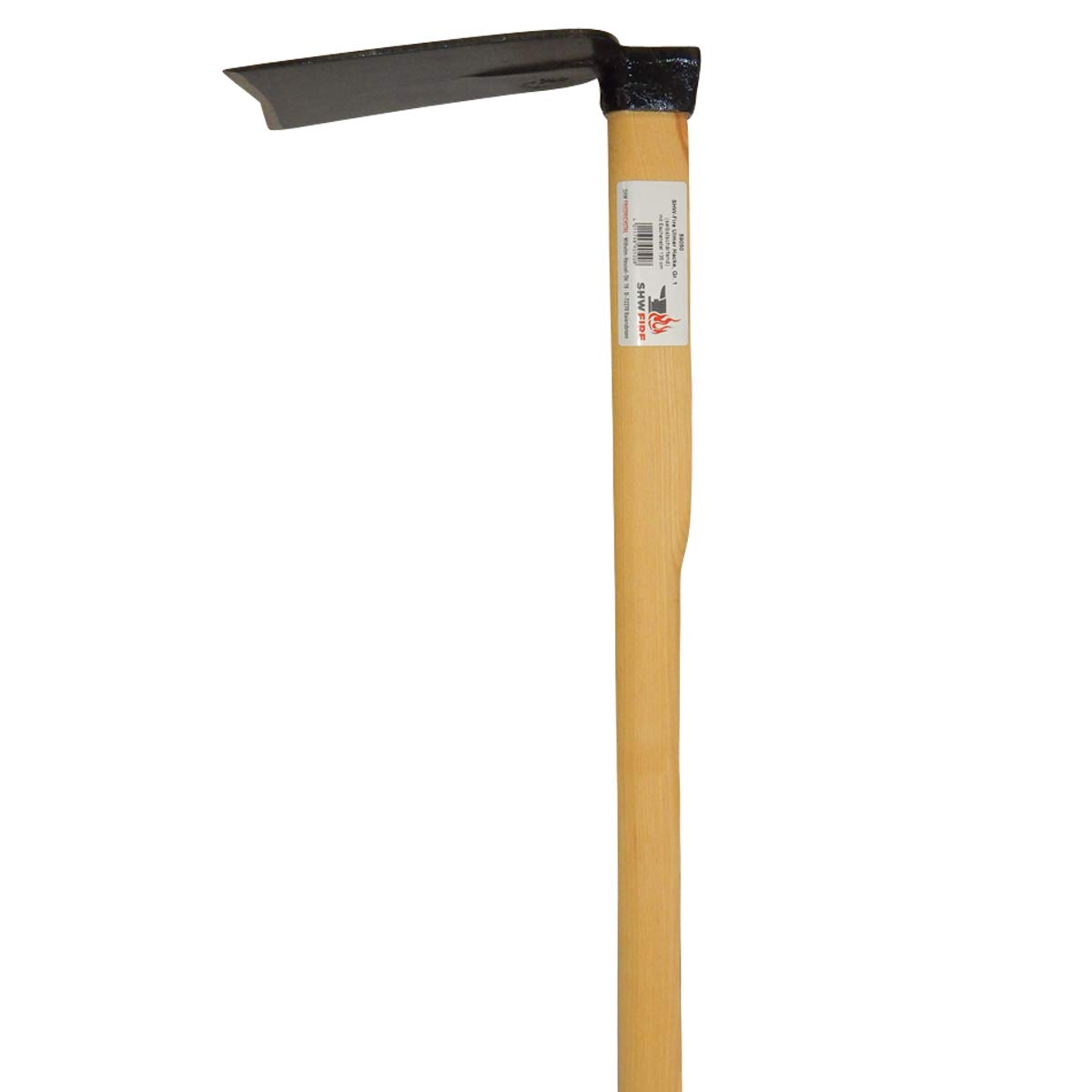 SHW-FIRE Ulmer Gartenhacke, geschmiedeter Stahl und Eschenholzstiel 135cm