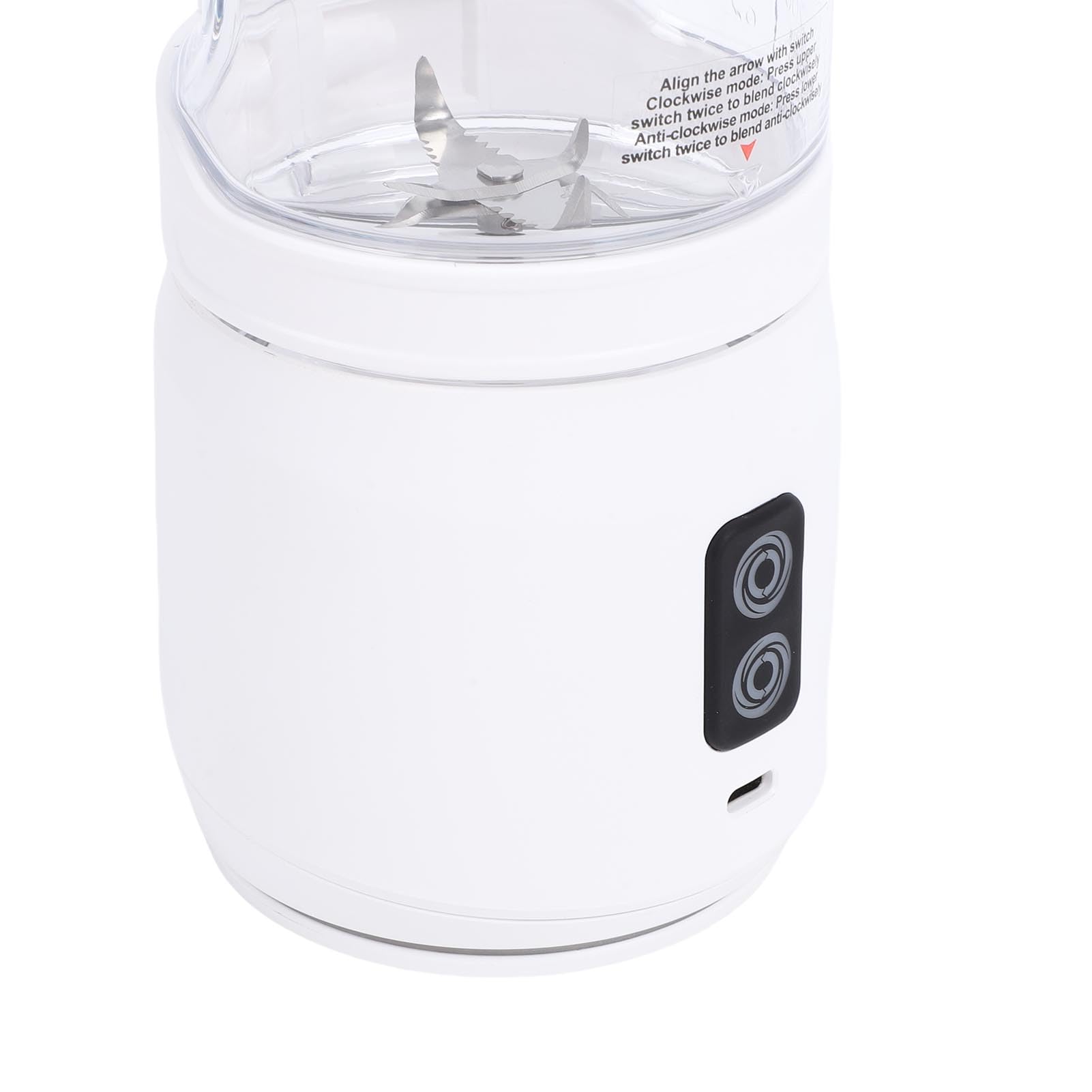 Mélangeur portable sans fil rechargeable par USB 240 W, machine à smoothie haute puissance pour salle de sport, voyage, grande capacité 24 oz, matériau PCTG de qualité alimentaire (700 ml)