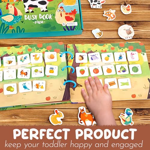 Image of Busy Book Comes with Pen Control Training ,Toddler Busy Book with autoadhesive , Busy Book , Preschool Busy Book , My Preschool Busy Book , Busy Book for Toddlers 3-5 , Busy Book for Toddlers 2-4