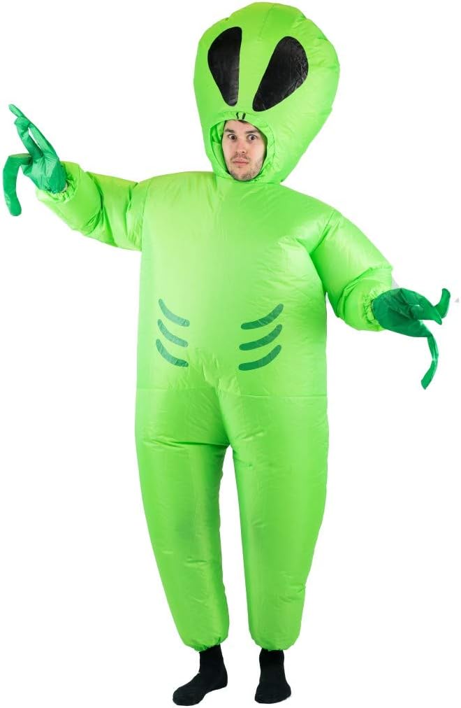 Bodysocks® Inflatable Alien Costume for Adults