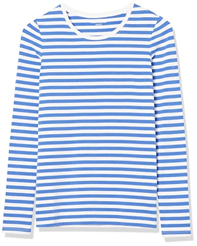 Image of Amazon Essentials Women's Regular-Fit Long-Sleeve Crewneck T-Shirt (Available in Plus Size)