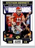 2023 Score #313 Stetson Bennett Los Angeles Rams RC Rookie Card Official NFL Football Card in Raw (NM or Better) Condition