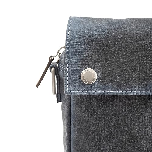 Kolo Ellis Cross-Body Shoulder Bag, Organic Waxed Cotton Canvas, Small4