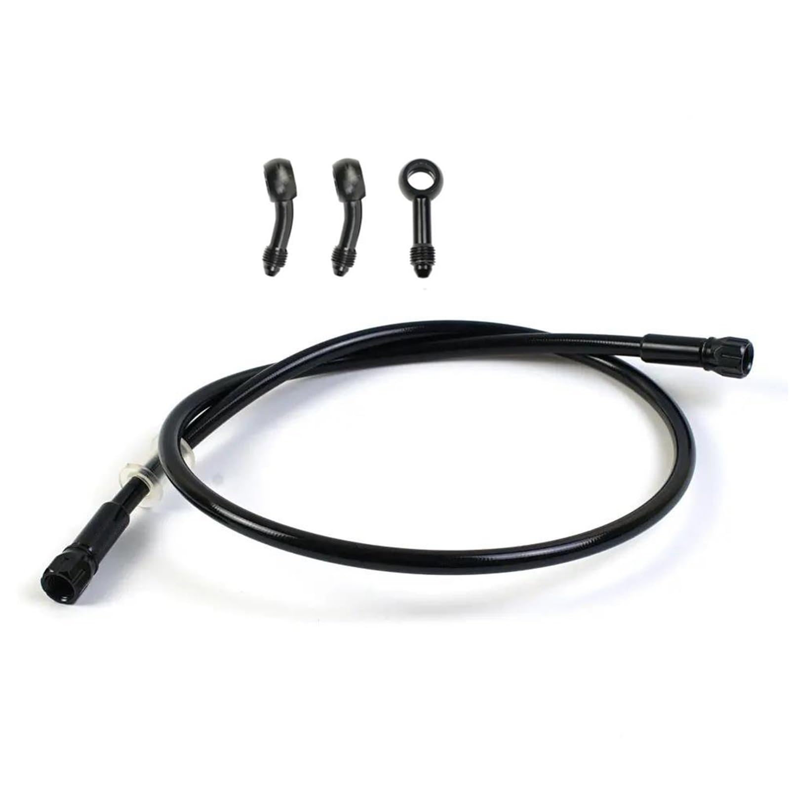 Tubo freno frizione Per ATV Pit Dirt Street Racing Bike Motocross Motocicletta Tubo Freno Per Moto Linea Intrecciata In Acciaio Inossidabile(2100mm)