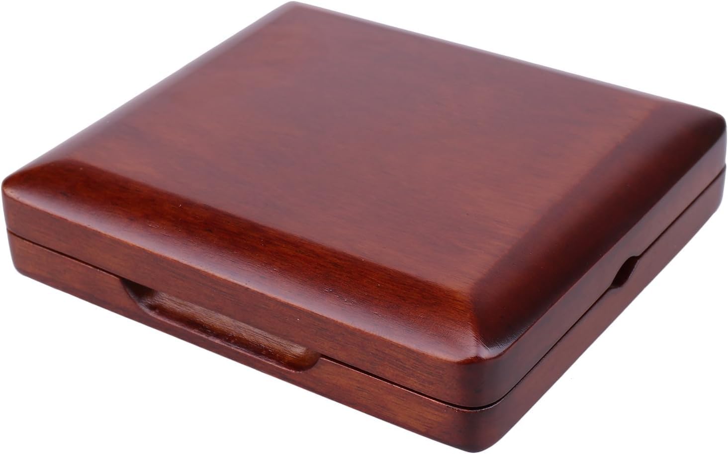 A-xctoe Maroon Wooden Bassoon Reed Case Box Protector for 3pcs Basson Reeds (3pcs)