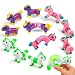 Liberty Imports Set of 12 Pcs Mini Unicorns Magic Coil Springs | Unicorn Figures Spring Toy Party Favors Supplies Birthdays Gifts