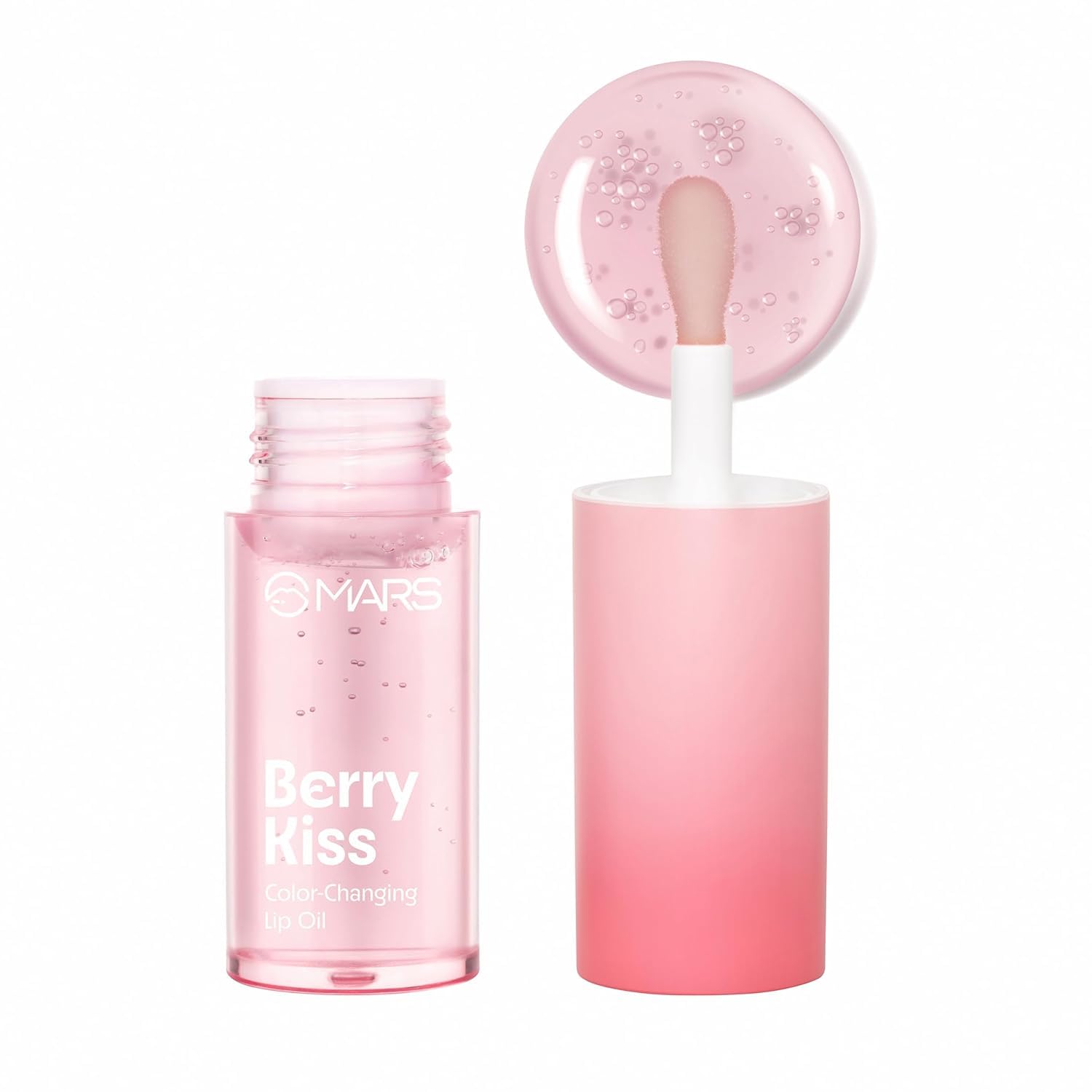 Color Changing Lip Oil (4.5 ml) (03-BERRY KISS) With Fat Applicator | Skin Nourishing Ingredients - Olive Fruit Oil, Jojoba Oil | Hydrating & Moisturising-image-13