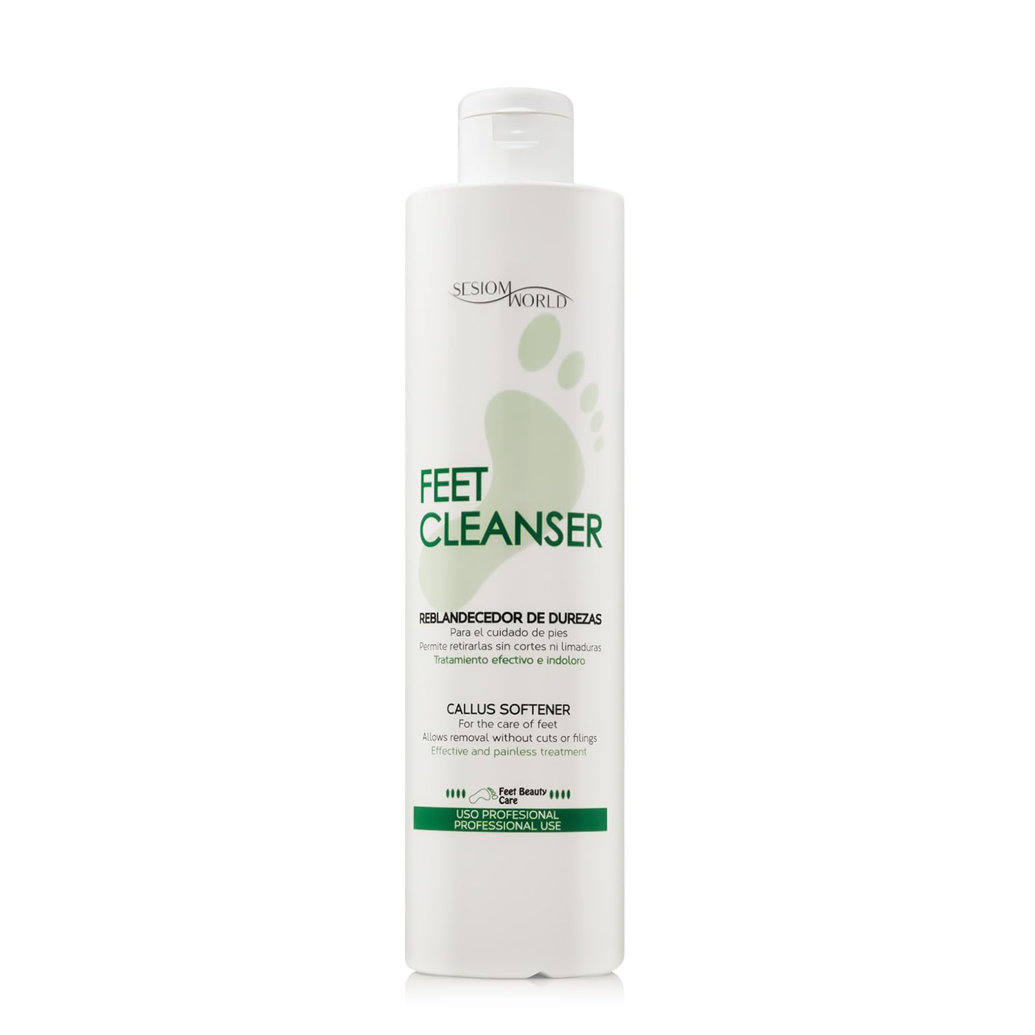 Sesiomworld Reblandecedor Profesional de Durezas Feet Cleanser, 500 ml