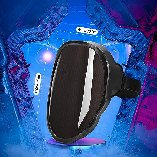 AIGLUN LED Face Transforming Mask with Gesture Control Fun - Cool stuff Halloween Cosplay and Christmas Parties2
