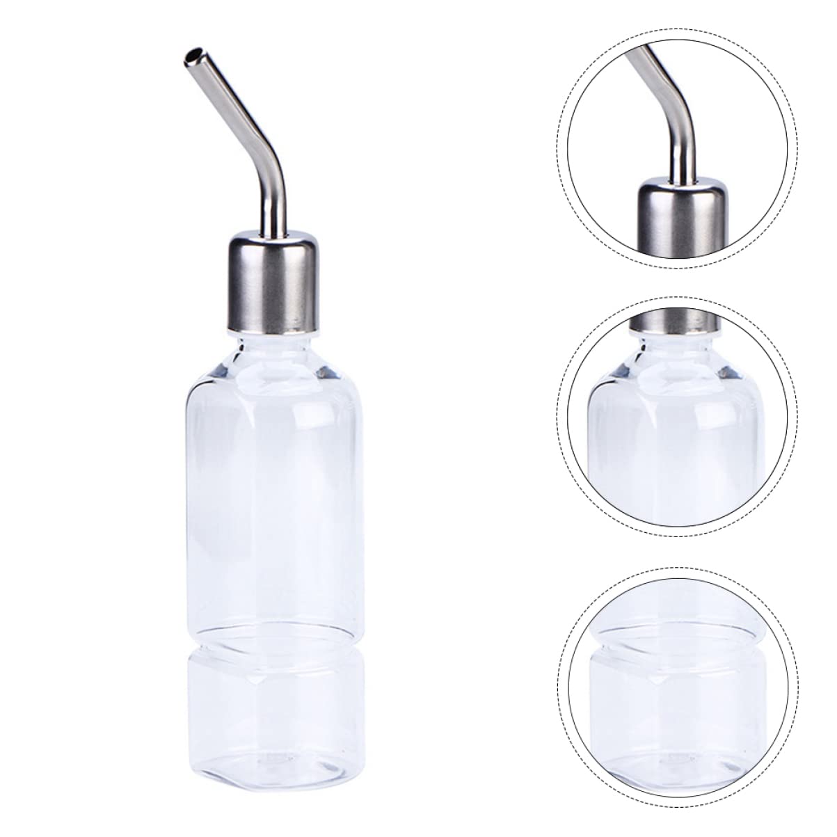 POPETPOP 6piezas Botella De Agua para Bebedero Colgante Inoxidable Sin Fugas para Hámsters Conejos y Chinchillas Unidades