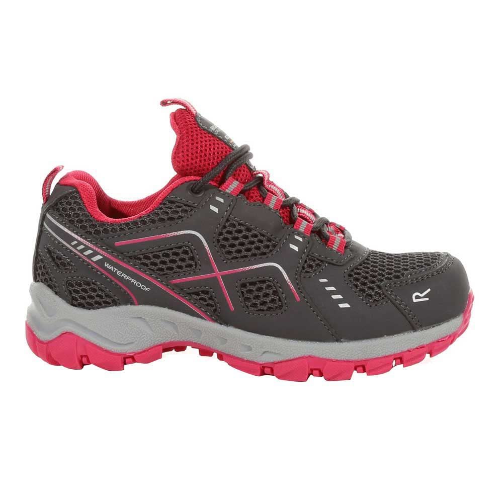 Regatta Kids Vendeavour Jnr Granite/Pink Potion EU30/UK11