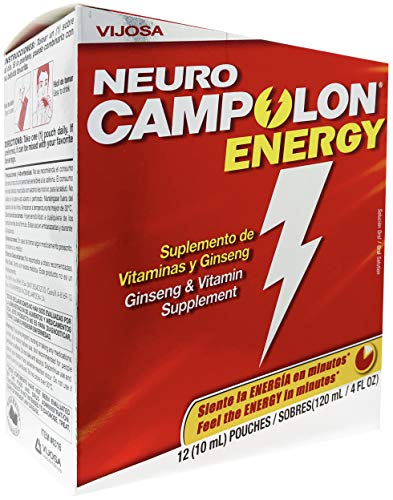 Vijosa Laboratorios Campolon Energy B Vitamin Pouches - Promotes Healthier Physical Energy and Mental Energy - 12 Pouches