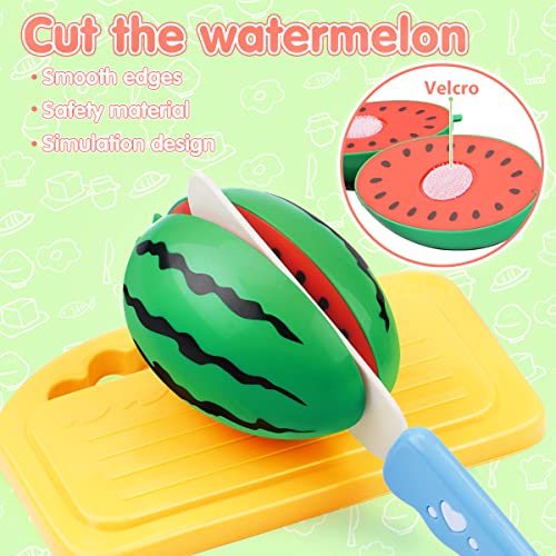 Gilobaby Play Kitchen Accessories, Play Food Sets For Kids Kitchen Playset With Pots And Pans Set, Cooking Utensils, Preschool Learning Education Toys For Toddlers, Birthday Gifts For Girls (Pink) #TOP3