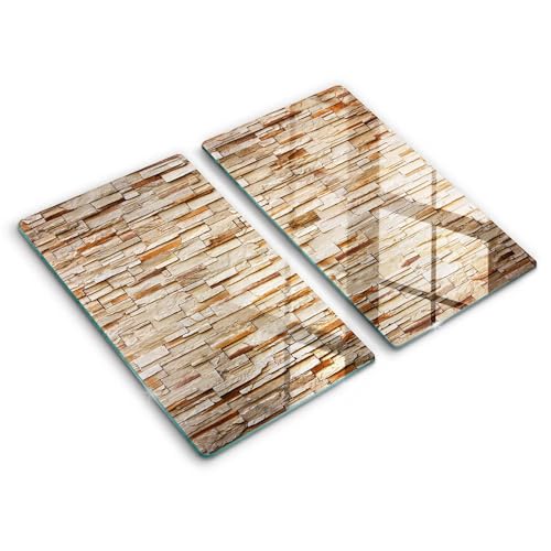 Planche à découper Wallfluent pierres de texture pour cuisiner et protéger vos plaques