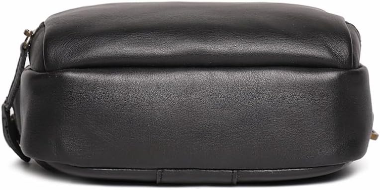 Leather Men's Single Shoulder Bag Casual Large Capacity Crossbody
