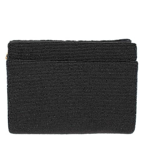 Mary Frances Choose Peace Beaded Crossbody Handbag – Pearl Symbol Evening Clutch Purse with Removable Strap, Multicolor2