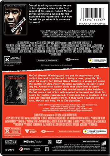 The Equalizer / The Equalizer 2 [DVD] - Thumbnail 2