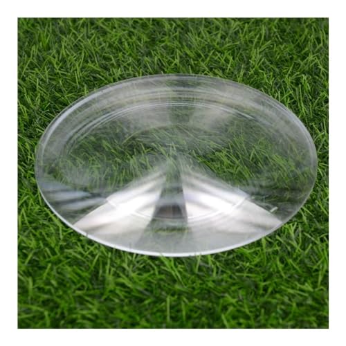 顕微鏡キット 直径 255 ミリメートル光学 PMMA プラスチックソーラーフレネルレンズ焦点距離 400 1000 ミリメートル集光 LED DIY プロジェクタースポットライトレンズ 顕微鏡レンズアダプター(1000mm)