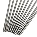 LTKJ 10Pcs Grade 5 Titanium Round Bar Ti Metal Rod Diameter 2mm Length 25cm 10 inches