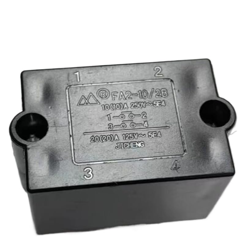 2Pc new FA2-10/2B 10A 250V 5E4 aluminum saw switch