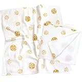hiorie(ヒオリエ) 日本製 バスタオル プチ柄 ガーゼタオル 2枚セット テントウ虫 泉州タオル