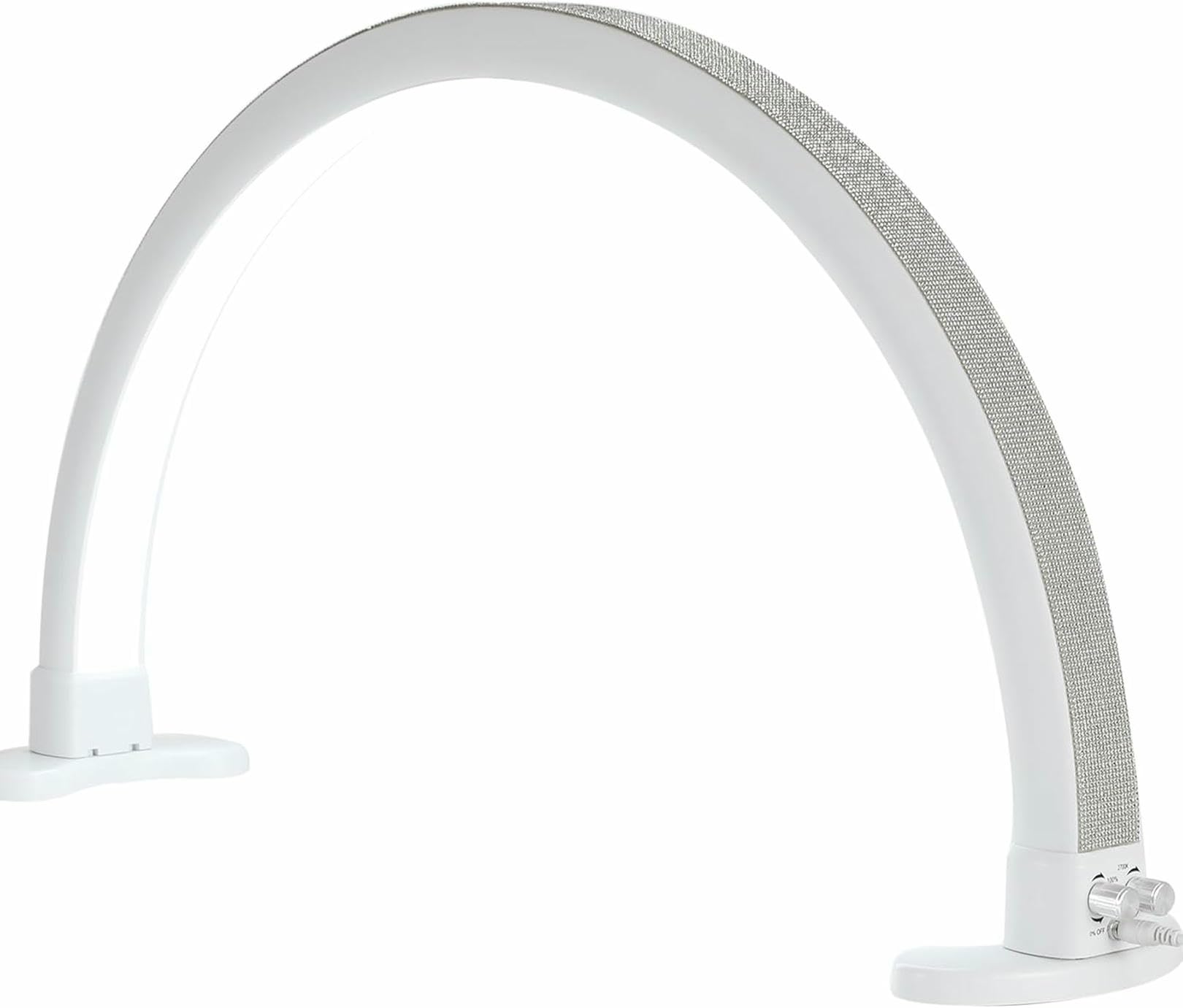 Lumière demi-lune brillante pour bureau à ongles 40W réglable sans paliers