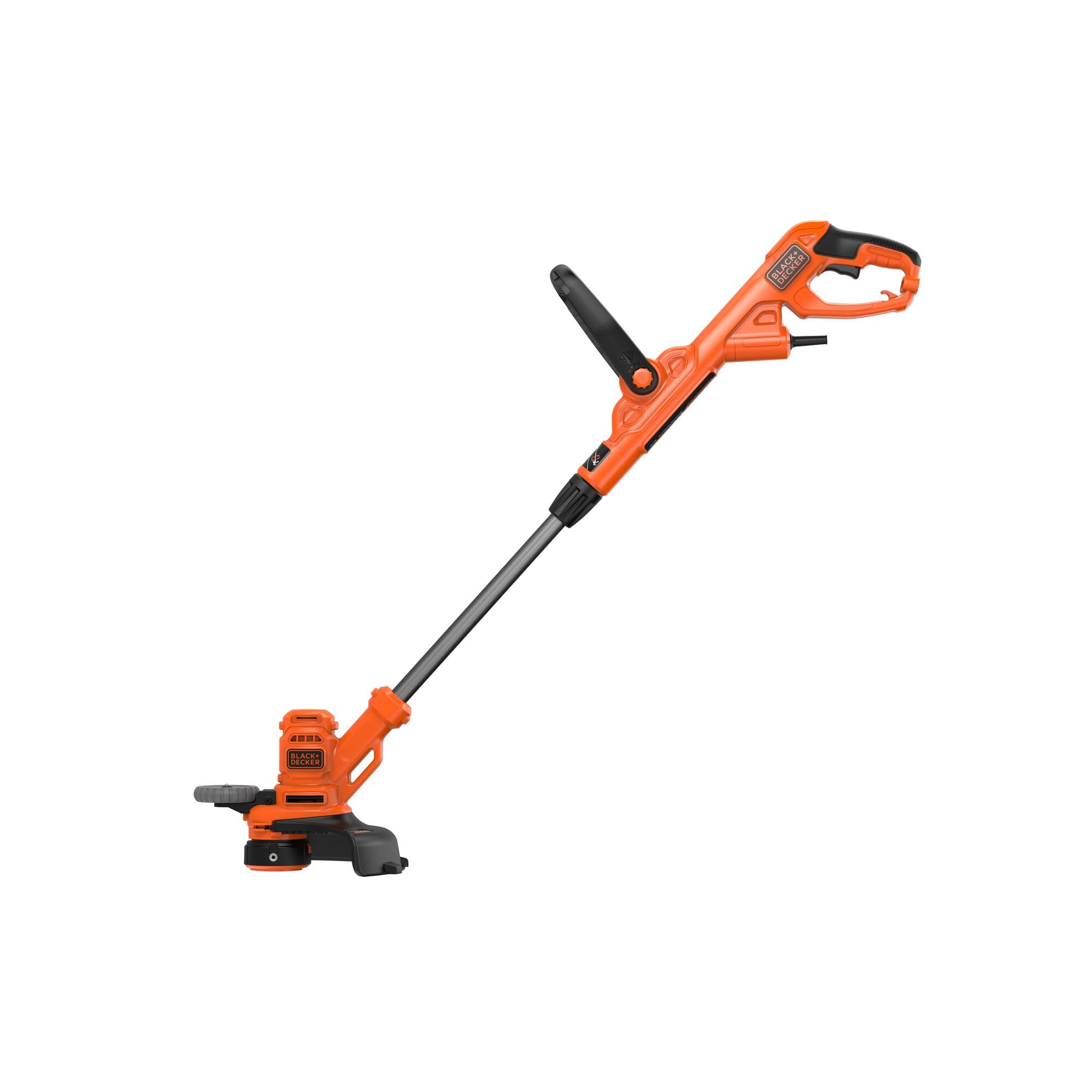 Black+Decker BESTA530C10-QS Coupe-bordure à fil 550 W, 30 cm + rallonge de 10 m, 550 W-30 cm avec câble de 10 m