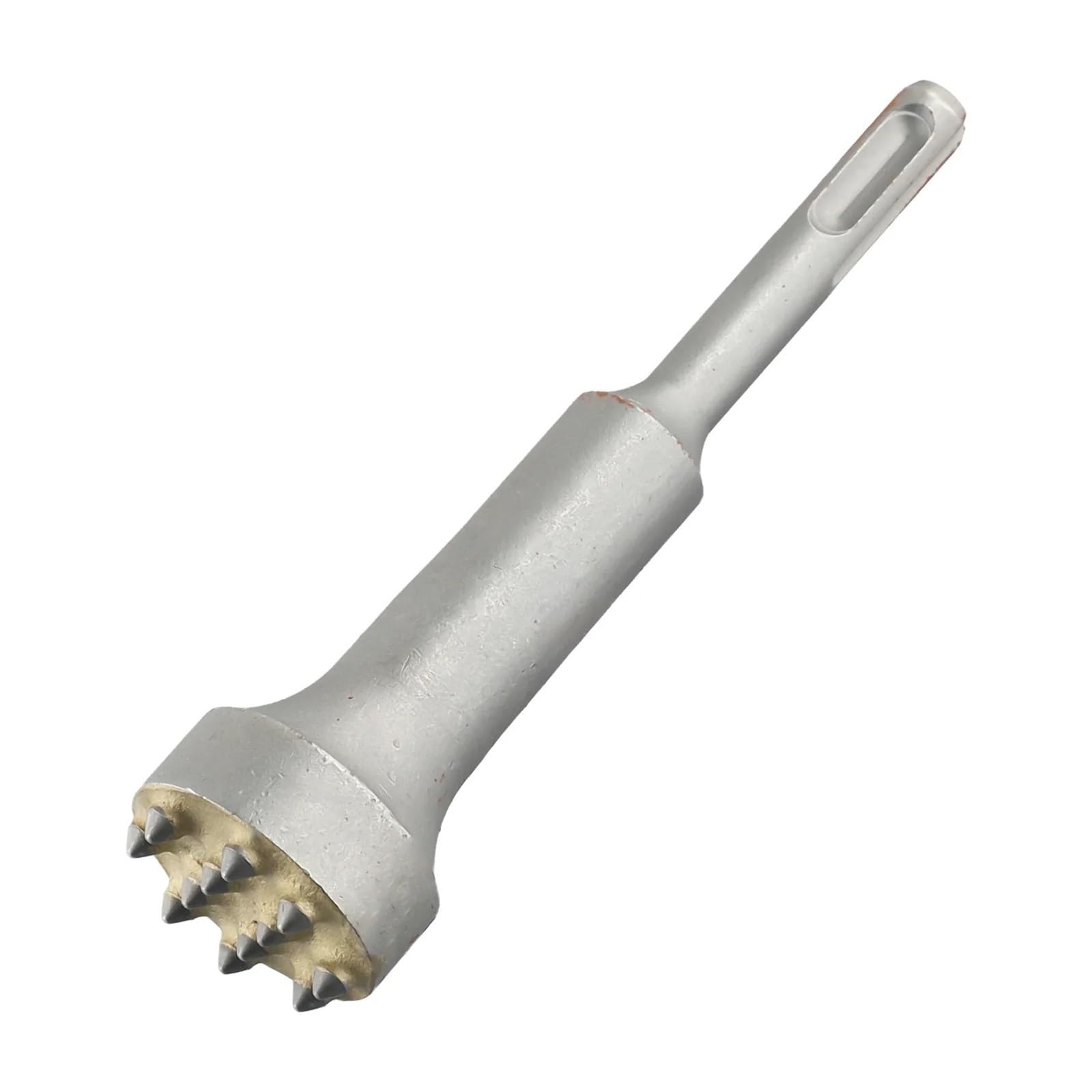 Punta for scalpello Rotante for Martello Elettrico con Gambo a 12 Denti for piallatura di Solette di Cemento, Ponti, muri e pavimentazioni in Cemento