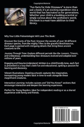 Fun Facts for Kids: Dinosaurs