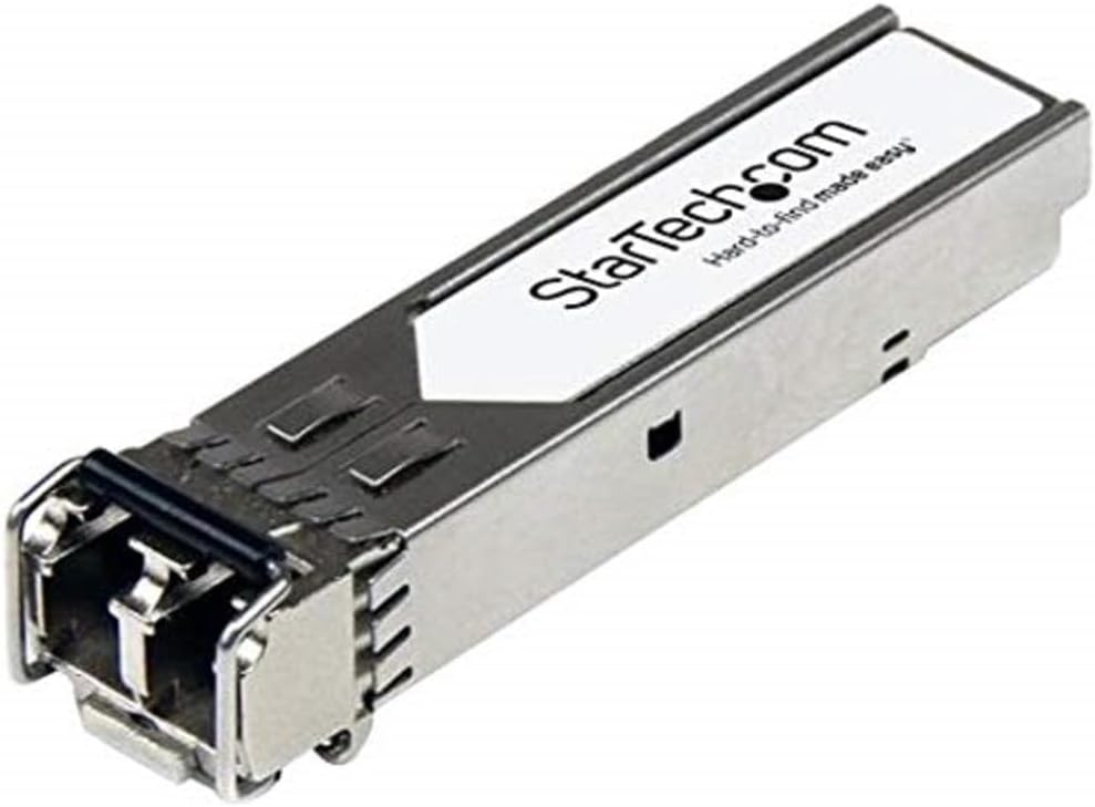 StarTech.com Brocade XBR-000180 Compatible SFP+ Module - 10GBASE-SR - 10GbE Multimode Fiber MMF Optic Transceiver - 10GE Gigabit Ethernet SFP+ - LC 300m - 850nm - DDM (XBR-000180-ST)