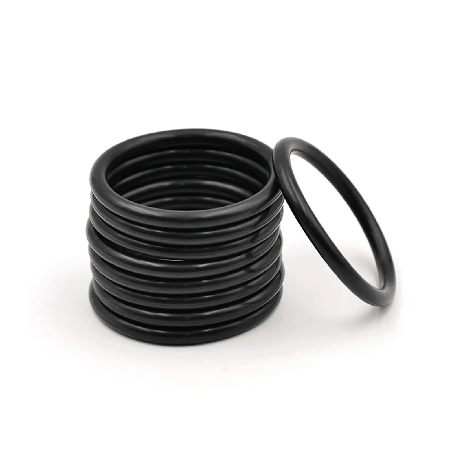 100 Stück CS 2,2 mm Außendurchmesser 6 mm – 61 mm Nitril-Butadien-Gummi NBR-Dichtungsring Reparatur Skelett Öldichtung Dichtung O-Ring-Dichtungsscheibe(OD 20MM (100PCS)-2.2MM)