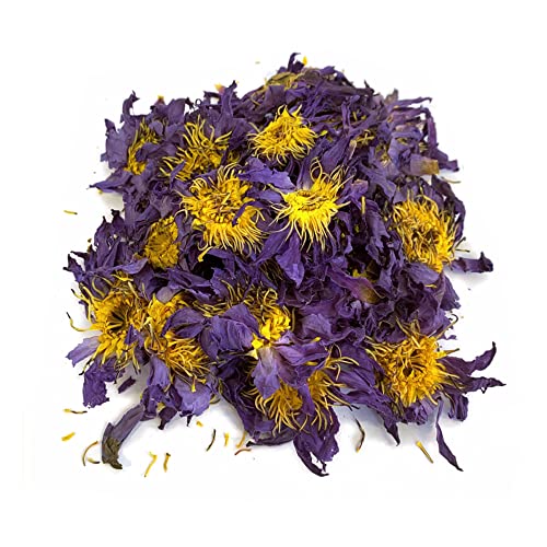 MQH Wholefoods™ Lotus Flowers Tea Herbal Pre Mix Mixed Blends Premium Quality! AVAILABLE IN 15+ BLENDS (Lotus Tea, 100g)