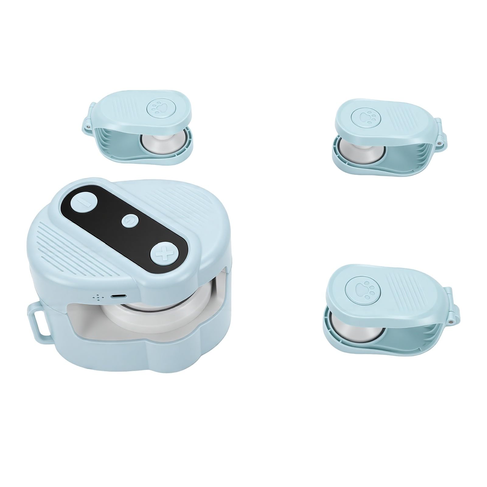 ASHATA Juguete Interactivo para Perseguir Gatos, Juguete Móvil Automático para Gatos/Gatitos de Interior (Blue)