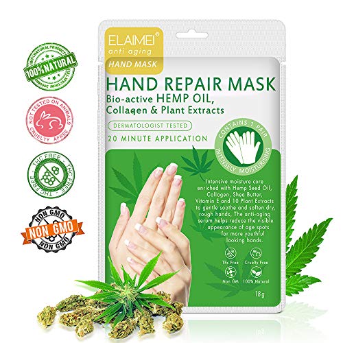 Hand Peel Mask 5 Pack, Moisturizing Gloves, Exfoliating Hand Peeling Mask, Hand Mask, Moisture Enhancing Gloves for Dry… - Image 8