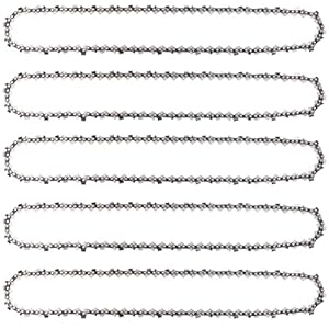 Yweller 5er-Pack Sägekette 50cm 3/8' 1,5mm