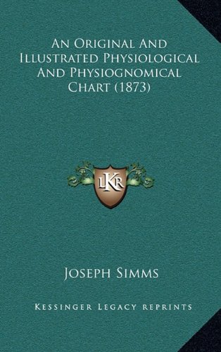 Joseph Simms An Original And Illustrated Physiological And Physiognomical Chart ...