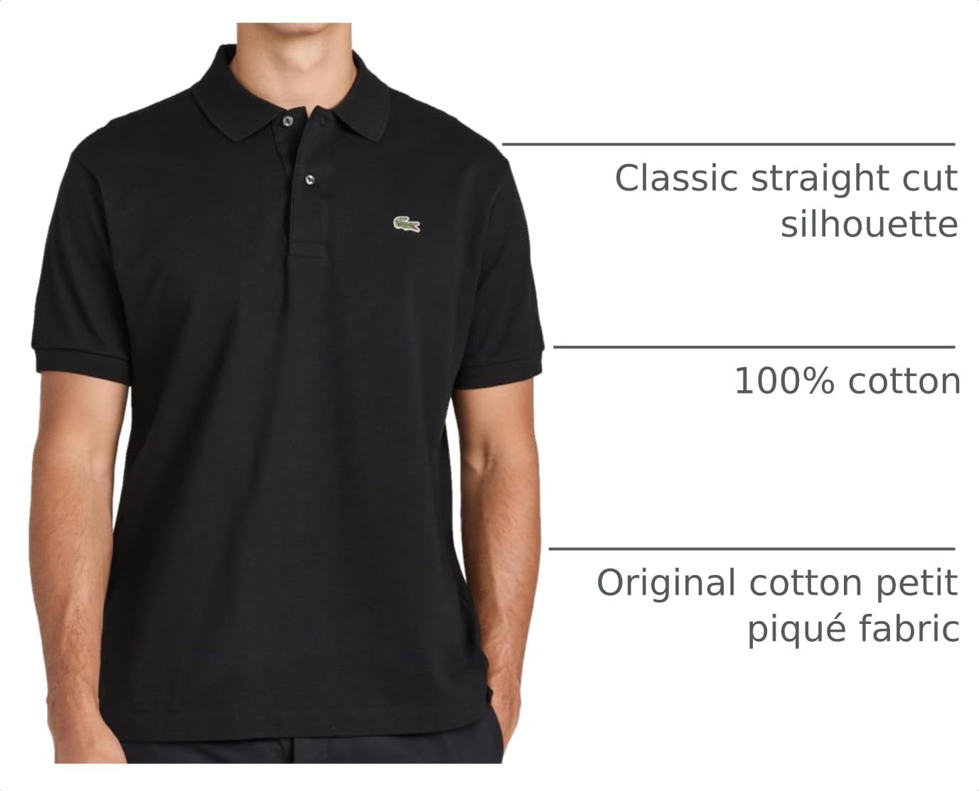 Lacoste Mens Original Cotton Pique Polo product thumbnail 7