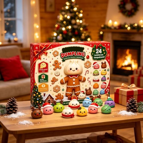Christmas Squishies Dumpling Advent Calendar - 24 Mini Surprises - image 6
