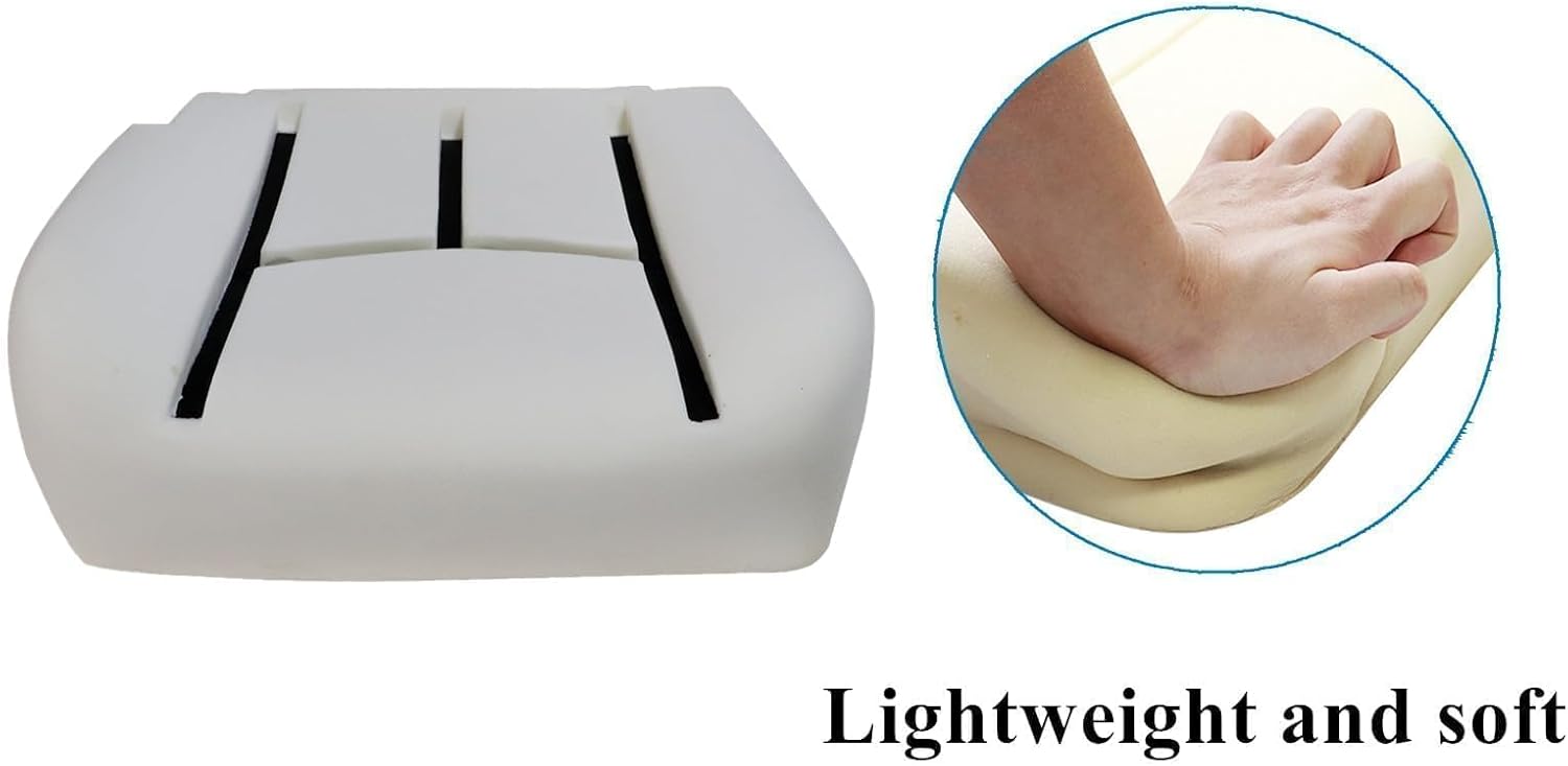 SecosAutoparts Driver Side Bottom Seat Foam Cushion Pad Insert Bottom Compatible with Chevy Silverado Sierra Tahoe Suburban Avalanche GMC Yukon 2003 2004 2005 2006 Replaces 88941606 19330710