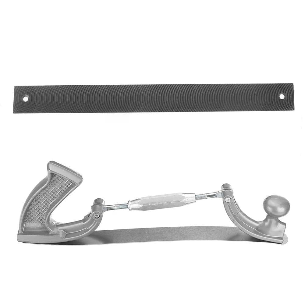 Outil carrosserie voiture porte-lime réglable 350 mm avec limes acier carbone grossières moyennes