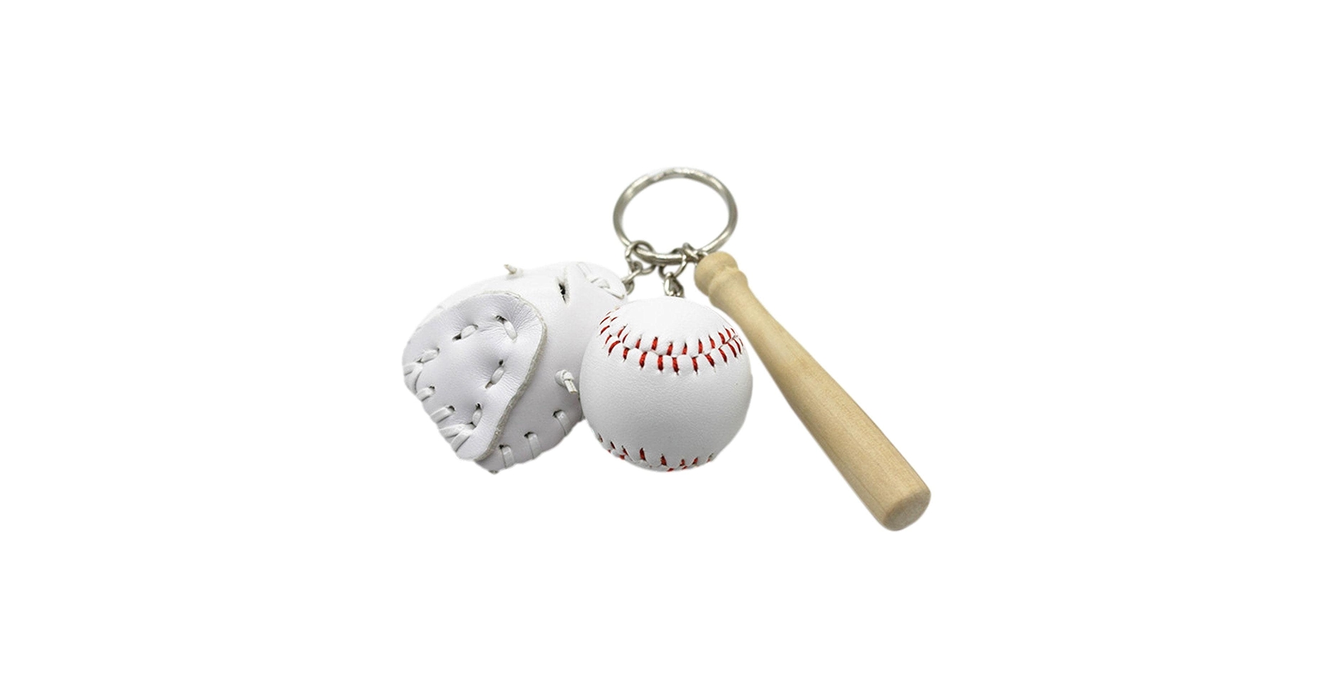 野球　キーホルダー 　33個セット Amazon.co.jp: SURD 野球 グローブ バット 3点セット