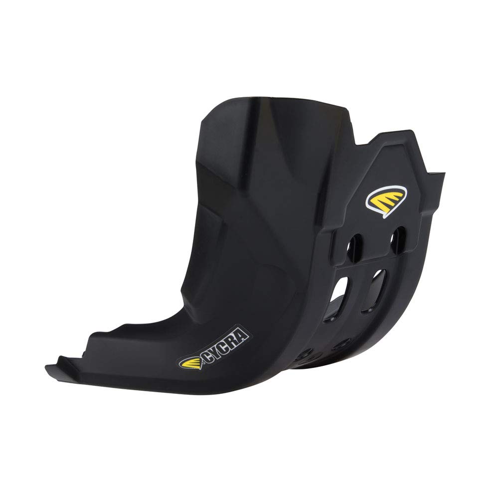 Cycra Full Coverage Skid Plate For 18-19 Yamaha YZ450F – Black Injection Molded Guard With Billet Bracket - View #11