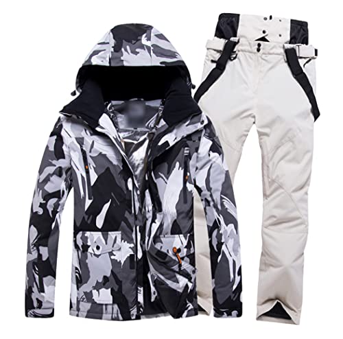 Combinaison de ski homme imperméable veste snowboard coupe-vent - 2