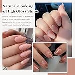 Dip Powder Nail Kit Starter, 6 Colors All Seasons Nude Pink Glitter Dipping Powder Set Nail Art Kit with French Dip Container for Women Manicure Design 19Pcs - Image 3