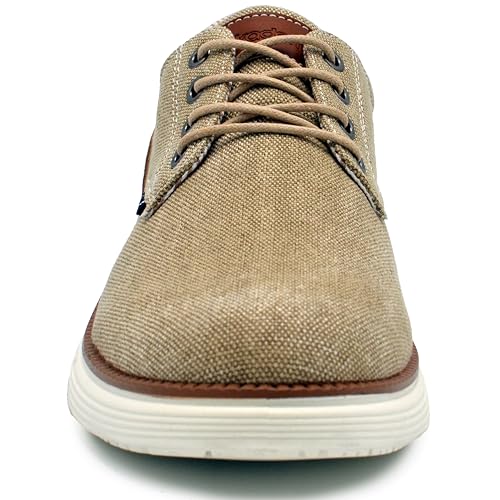 Image of AKADEMIKS Mens Dayton Oxford, Comfortable Footwear for Formal and Casual Wear