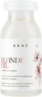 Óleo Cabelo Braé Ampola Blonde Oil 13ml - Tratamento Loiras, Hidratação Profunda e Brilho Intenso - Collab